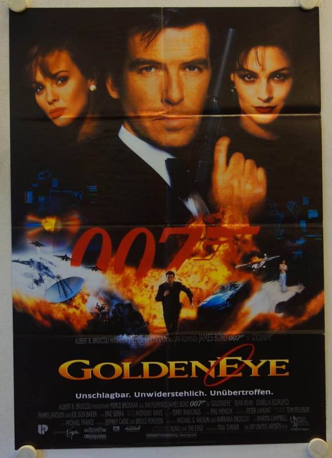 GoldenEye original release german movie poster